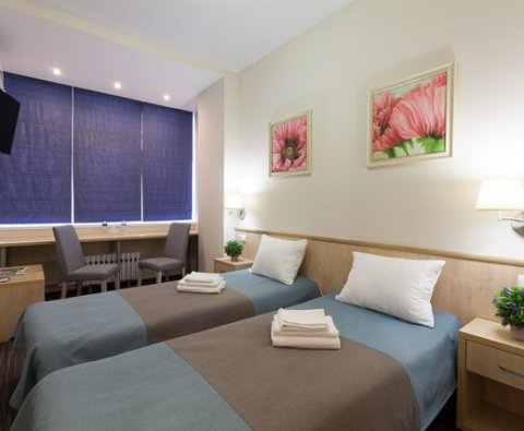 Standard Twin Double (2 separate beds)